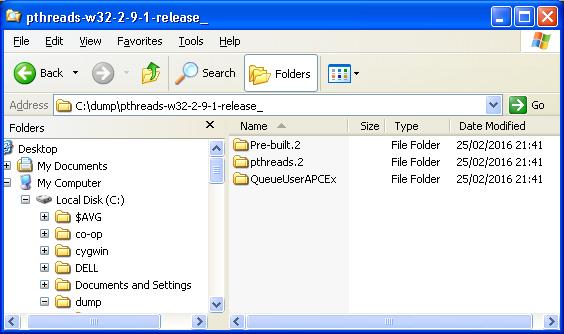 pthread win32 튜토리얼