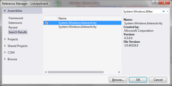 Command binding. Assemblies Windows forms. WPF Commands. LISTVIEW WPF create disagne. Filestore.